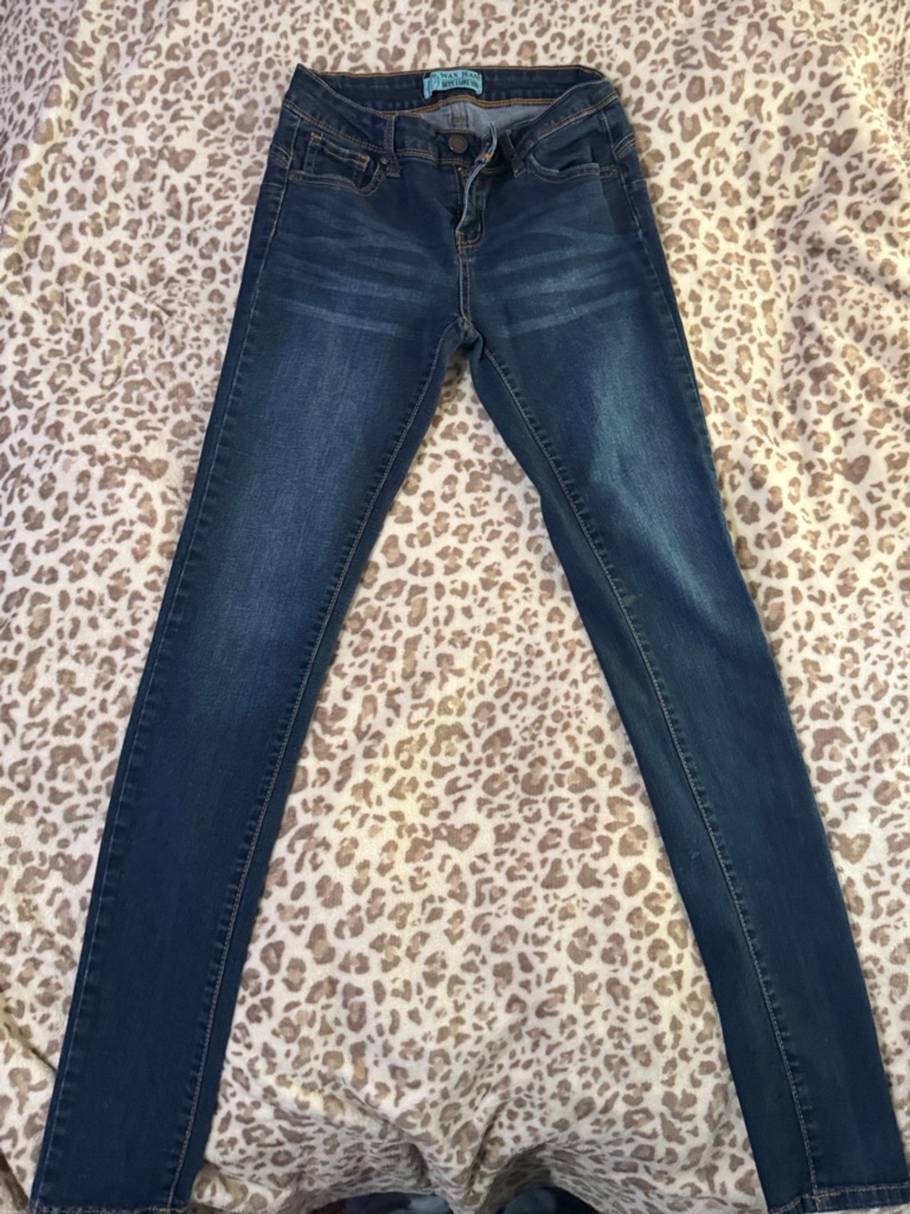Wax Jean Women’s Indigo Blue Skinny Jeans